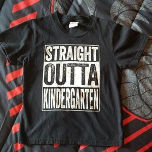 Straight Outta Kindergarten  T-shirt